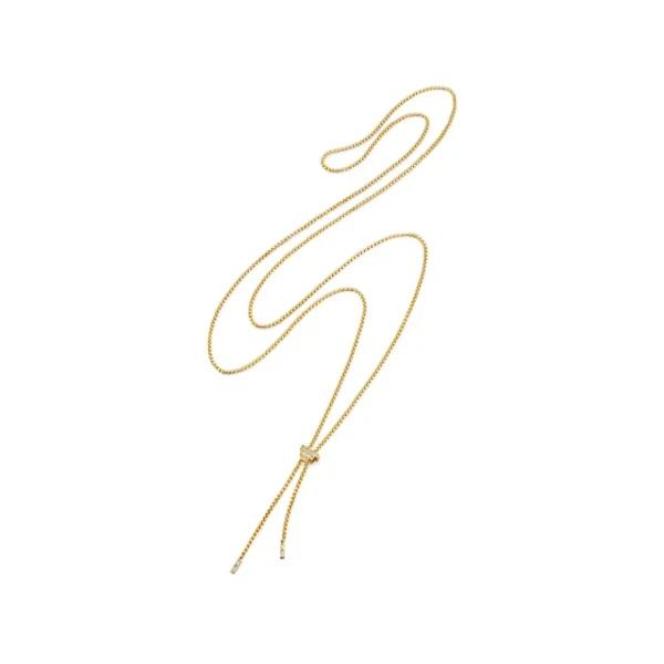 Graziela Baguette Bolo Necklace