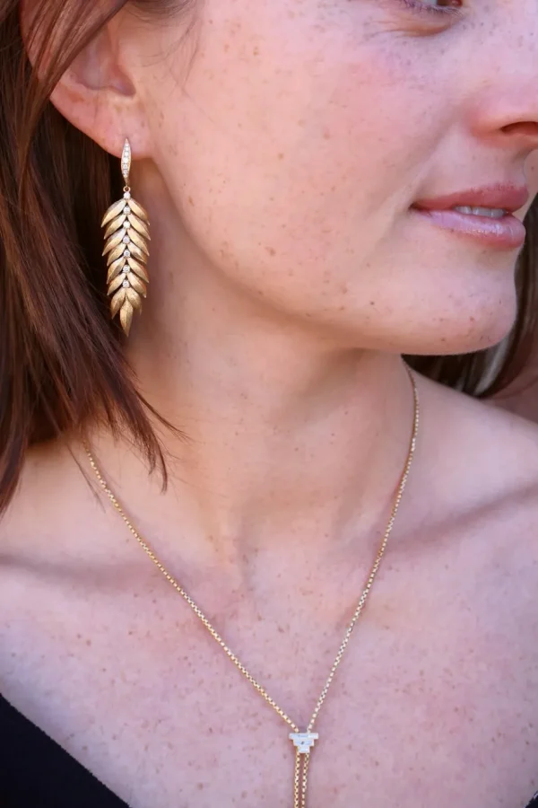 Graziela Baguette Bolo Necklace