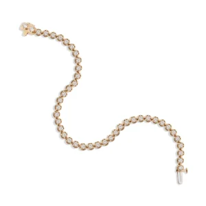TinyGods Bezel Diamond Tennis Bracelet