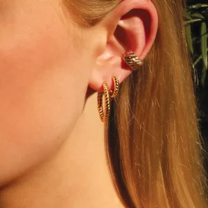 TinyGods Braided Plain Ear Cuff