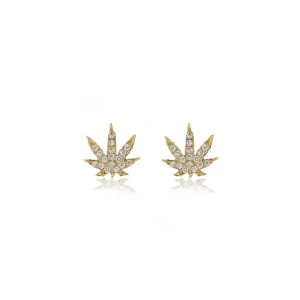 Sorellina Cannabis Studs