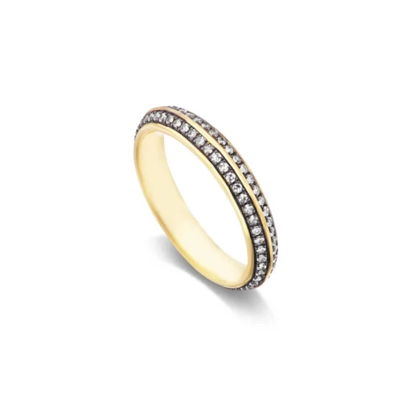 Lucy Delius Diamond Wishbone Ring