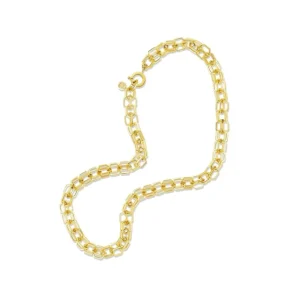 Cadar Gold B Home 10mm Link Necklace