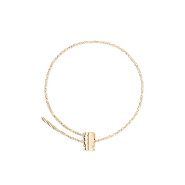 Nouvel Heritage Gold Mini Latch Bracelet