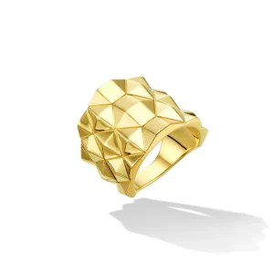 Cadar Gold Python Thick Ring