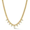 Jade Trau Hanging Envoy Curb Necklace