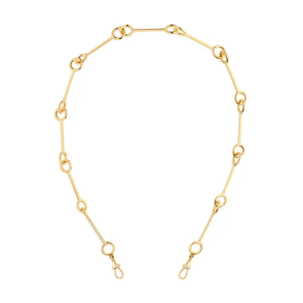 Marie Lichtenberg 18KY Diamond Stick Chain