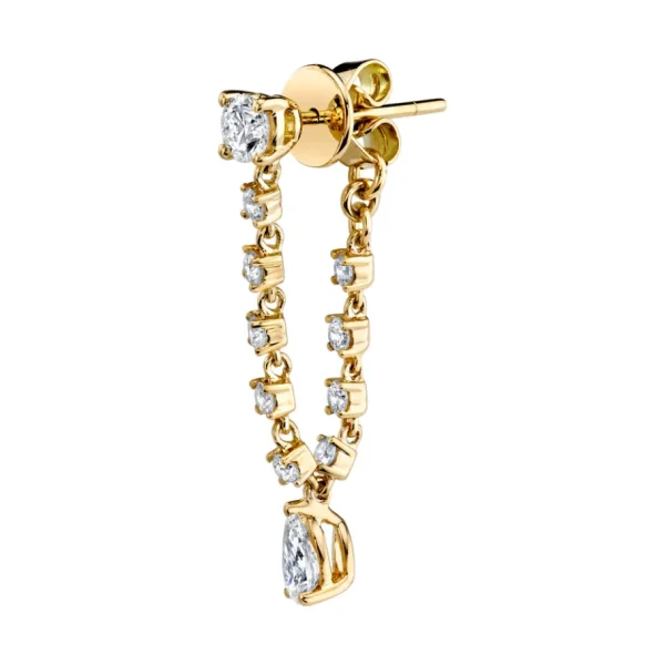 Anita Ko 18KY Olivia Diamond Earring