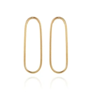 Fernando Jorge Large Single Chain Earrings