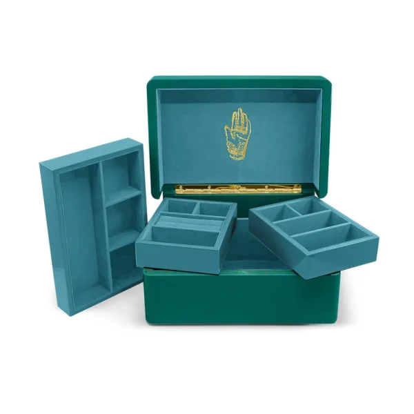 Trove Malachite Green Mini Trunk
