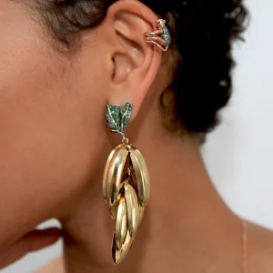 Bibi Van Der Velden Monkey Bunch Banana Earrings