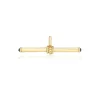 Lucy Delius Plain Gold T-Bar Pendant