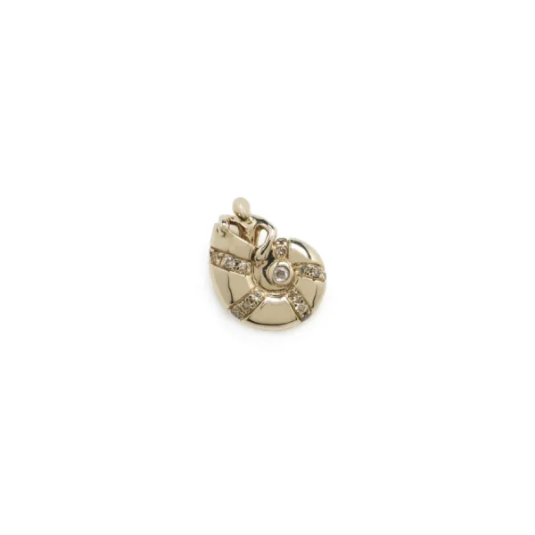 Bibi Van Der Velden Poseidon Getaway Shell Mini Stud Earrings