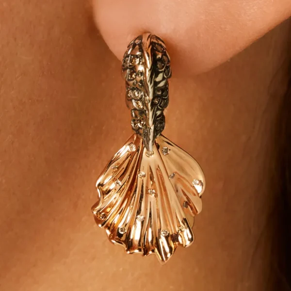 Bibi Van Der Velden Single Mermaid Splash Earring