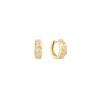 Marie Lichtenberg Small Diamond Ecrou Earrings