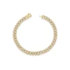 Tiny Gods Small Pave Curb Link Bracelet