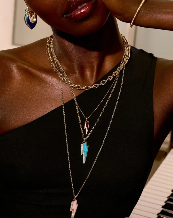Sorellina 18" Teardrop Chain Necklace