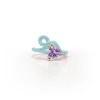 Bea Bongiasca Trillion Amethyst Vine Ring