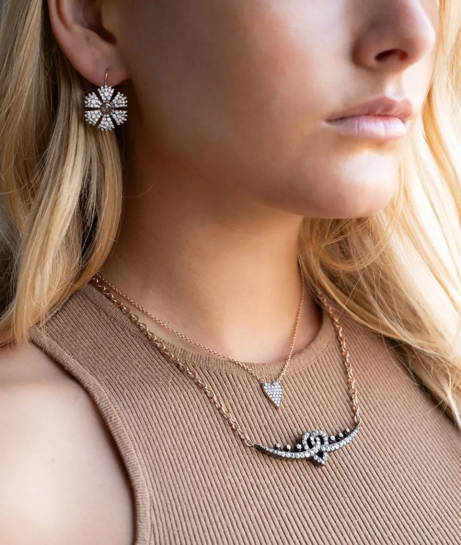 Sylva & Cie Vintage Victorian Old European Necklace