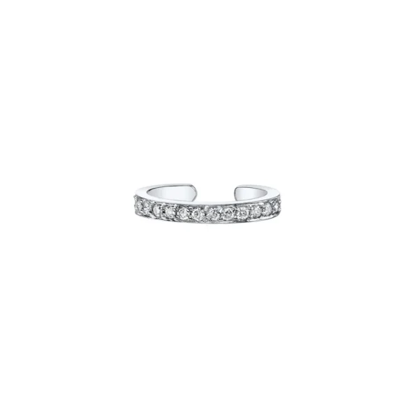 Anita Ko Yellow Gold Single Row Diamond Ear Cuff
